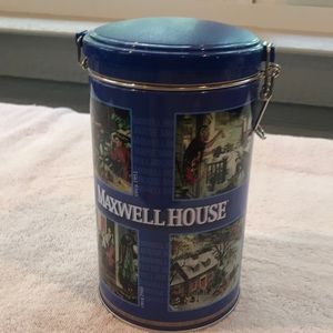 Maxwell House Coffee Canister Tin